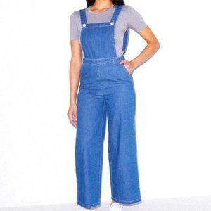 NEW American Apparel Denim Jumpsuit Overalls
